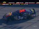 Mark Martin and David Gilliland Huge Crash at Atla...