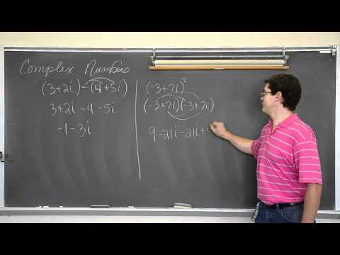 Complex (imaginary) Numbers Part 1