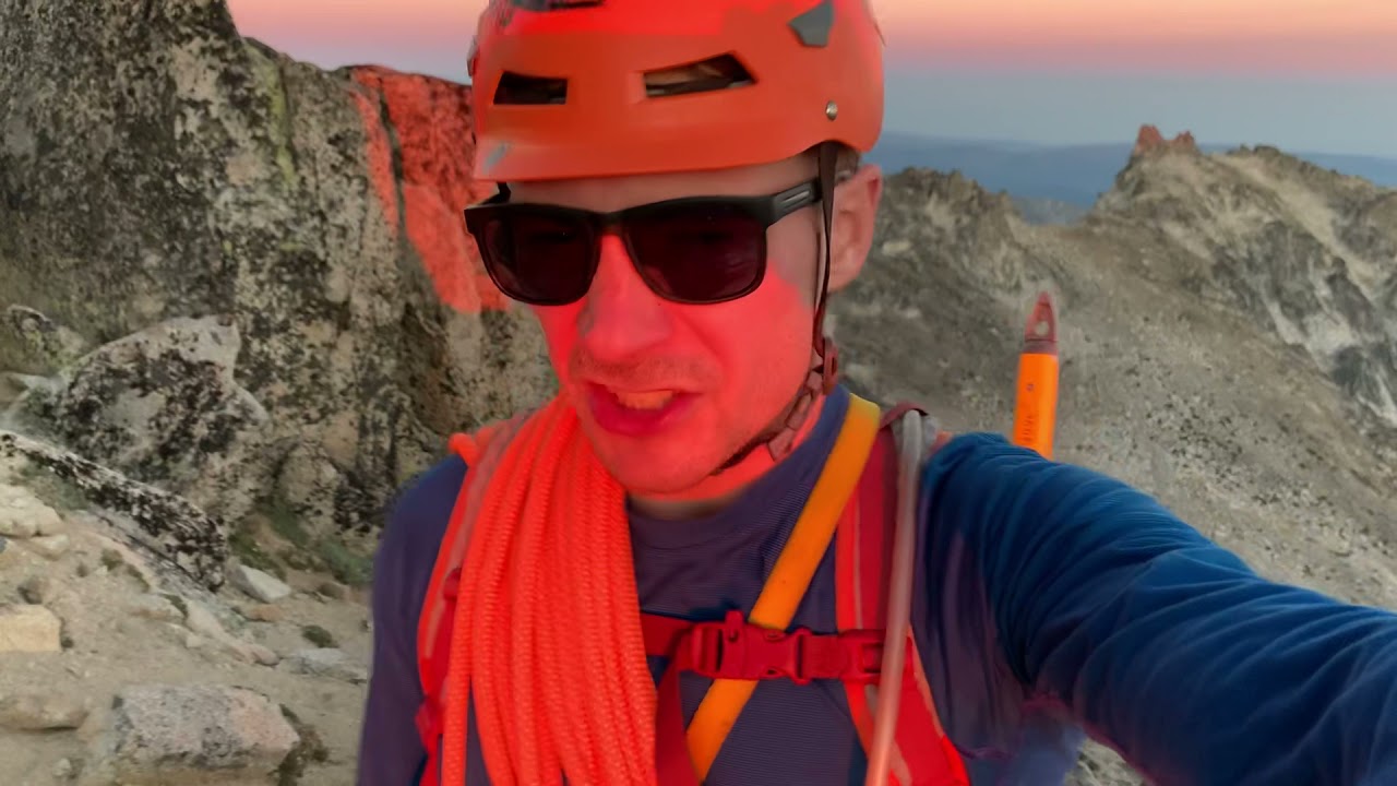 Dragontail Peak Climb top out