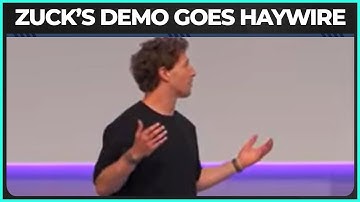 Zuckerberg Demo Turns Into A DISASTER