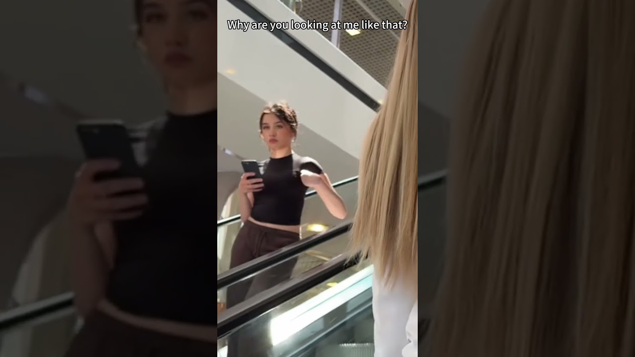 Why do people look at me like this?#Aria in sky #crew#reactions #stewardess #losangeles