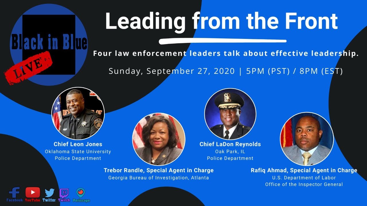 Black in Blue Live: Leadership Session #1 - YouTube