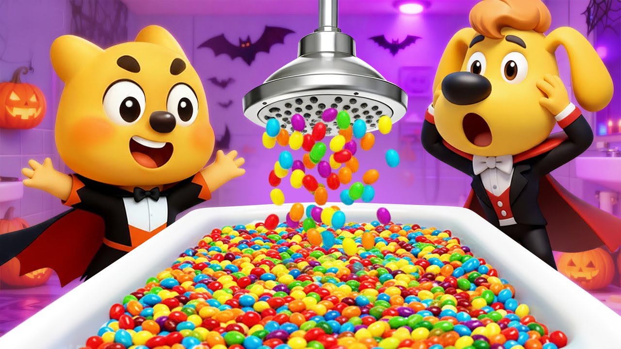 Feliz Halloween 2025 🎃 Dibujos Animados 🔍Sheriff Labrador en Español