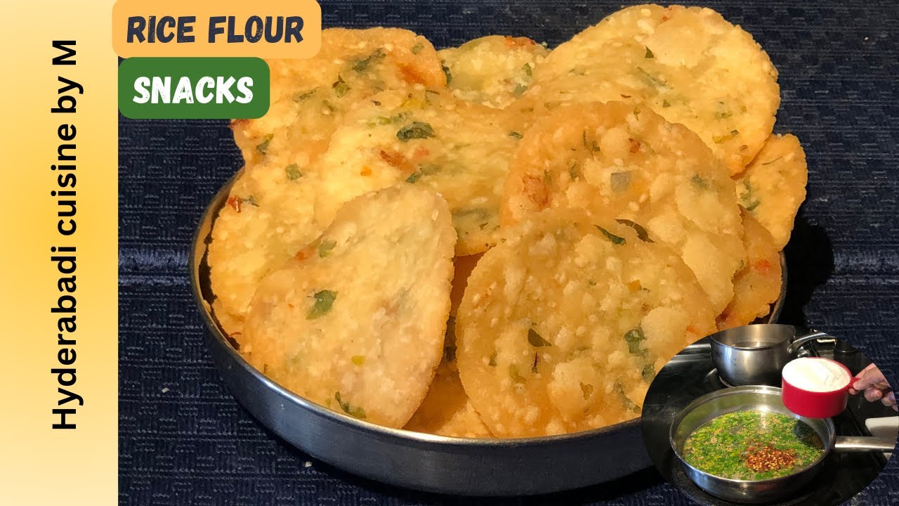 Rice Flour Chips👌 Easy Snacks |Pappu Chekkalu