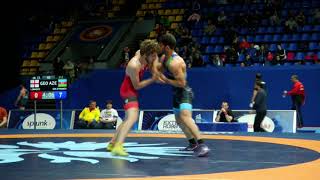 1/2 GR 72 kg IURI LOMADZE (GEO) - SAHAN SULEYMANOV (AZE)