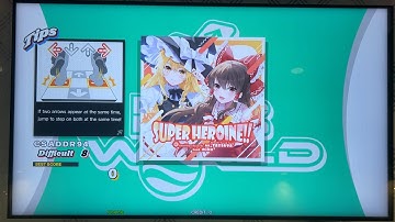 [DDR World] SUPER HEROINE!! [Basic 5 & Difficult 8]