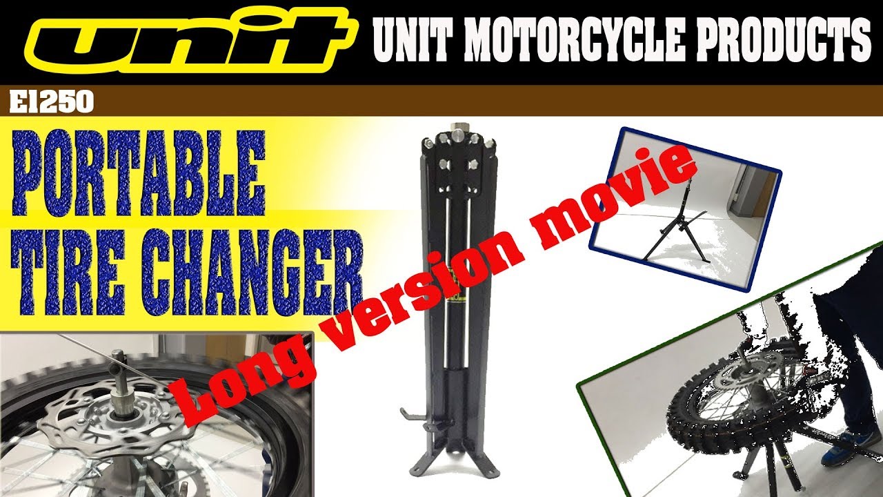 E1250 PORTABLE TIRE CHANGER LONG VERSION MOVIE