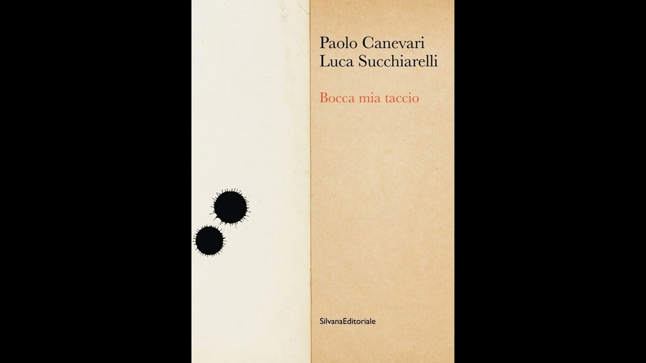 Luca Succhiarelli legge dal vivo testi poetici del libro ''Bocca mia taccio'' (Silvana Editoriale).
