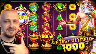 МОЩНЫЙ MAX WIN НЕДЕЛИ 🔥 BOOM BOOM В СЛОТЕ GATES OF OLYMPUS 1000! СМОТРЕТЬ ВСЕМ