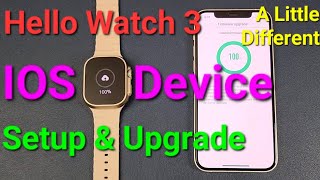 KIWITIME Hello Watch 3 Setup & Upgrade Software 2-How to Connect IOS Device? Detailed Steps Guide screenshot 2
