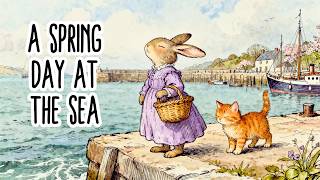 A Gentle Day by the Sea 🌊 | Storybook Folk Music