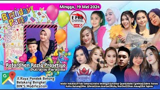 LIVE REN MUSIC - BRITHDAY RAFARDHAN RAZIQ PRASETIYO | F PRO CHANNEL