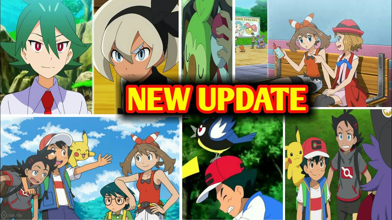 Pokemon Journeys New Update | Ash Rivals Return | GOH catch Grookey ...