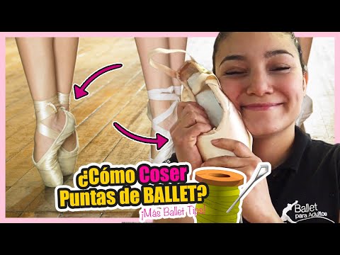 Cómo Preparar PUNTAS de BALLET 🩰🔨 Cómo Colocar las Puntas de