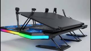 ChillCore A21 Laptop Cooling Pad Review | 9 Fans RGB Cooler for Gaming Laptops