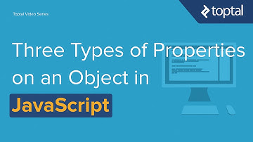 JavaScript Video Tutorial - Three Types of Properties on an Object