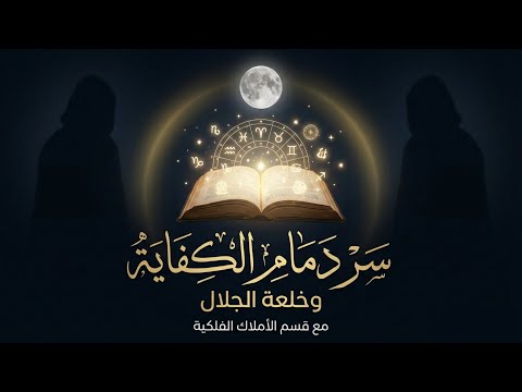 سر دمام الكفاية وخلعة الجلال مع قسم الاملاك الفلكية