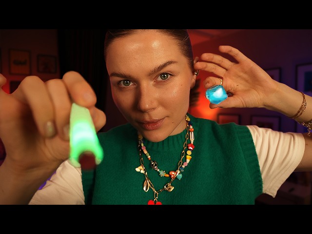 ASMR Sketching You in the Dark Roleplay ✍️ Glowing Light Cube