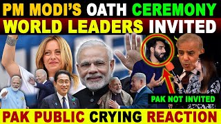 PM MODI IGNORED PAKISTAN AT OATH CEREMONY | PAK PUBLIC CRYING REACTION | SANA AMJAD