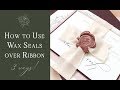 How to Use Wax Seals on a Ribbon Belly Band - 3 Techniques