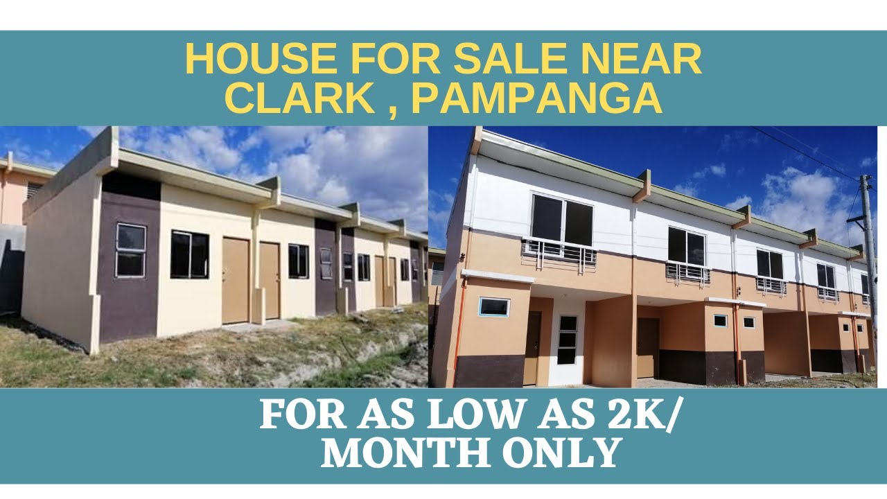 NEAR CLARK PAMPANGA ONLINE TRIPPING Rent to own house near Clark Pampanga for as low as 2K Per