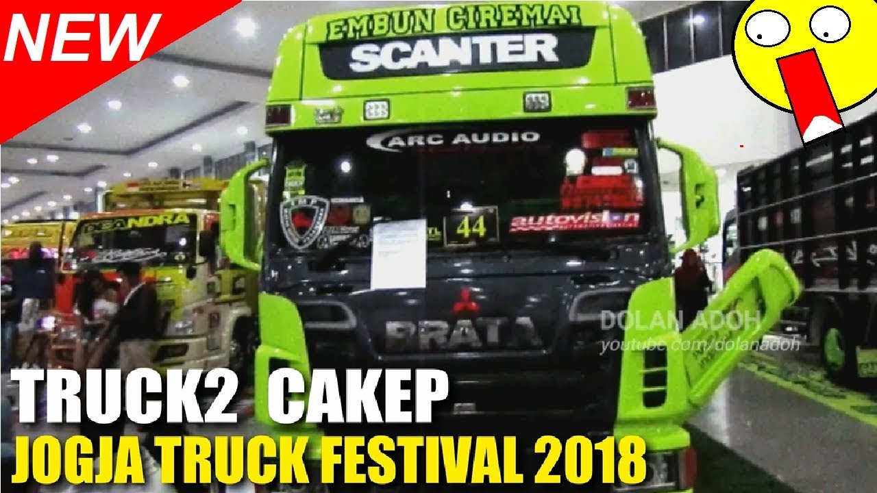 Seni Truk  Modifikasi Terkeren JOGJA  TRUCK FESTIVAL 2021 