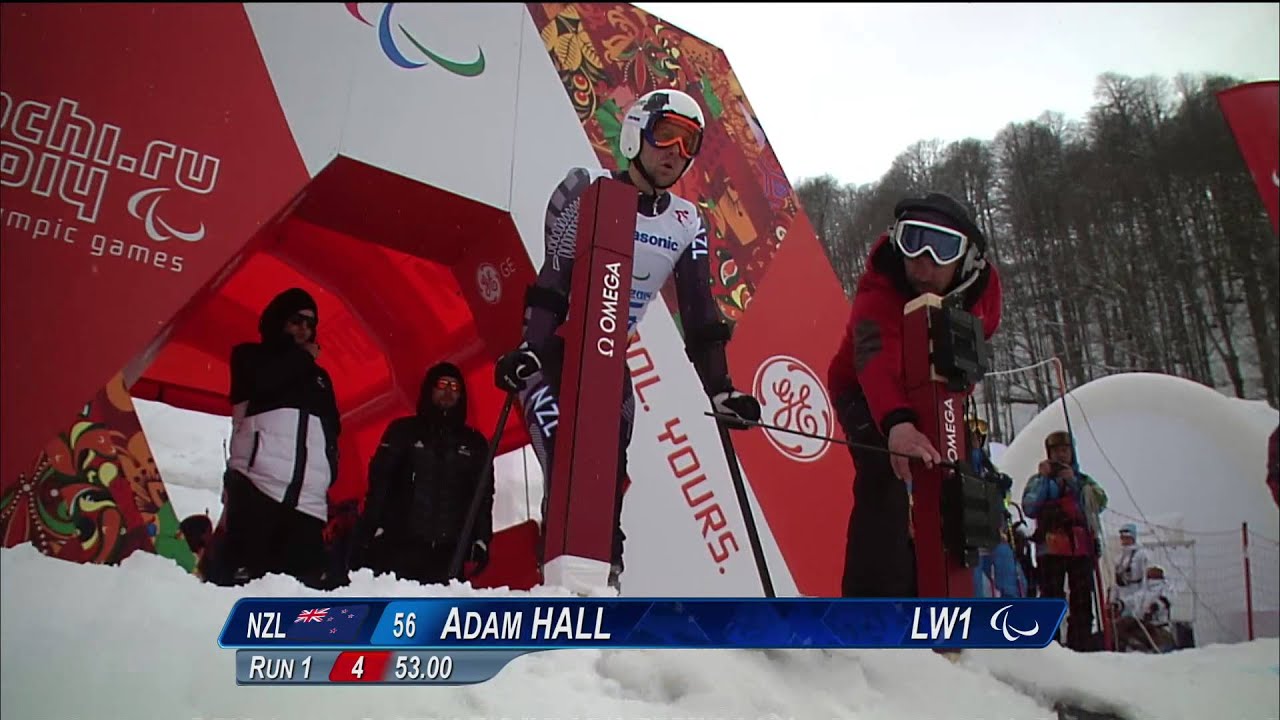 Men's super combined standing Run 2 |  Alpine skiing | Sochi 2014 Paralympic Winter Games