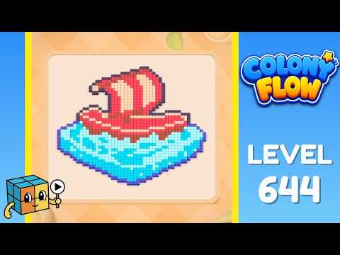 Colony Flow Level 644 Walkthrough Solution