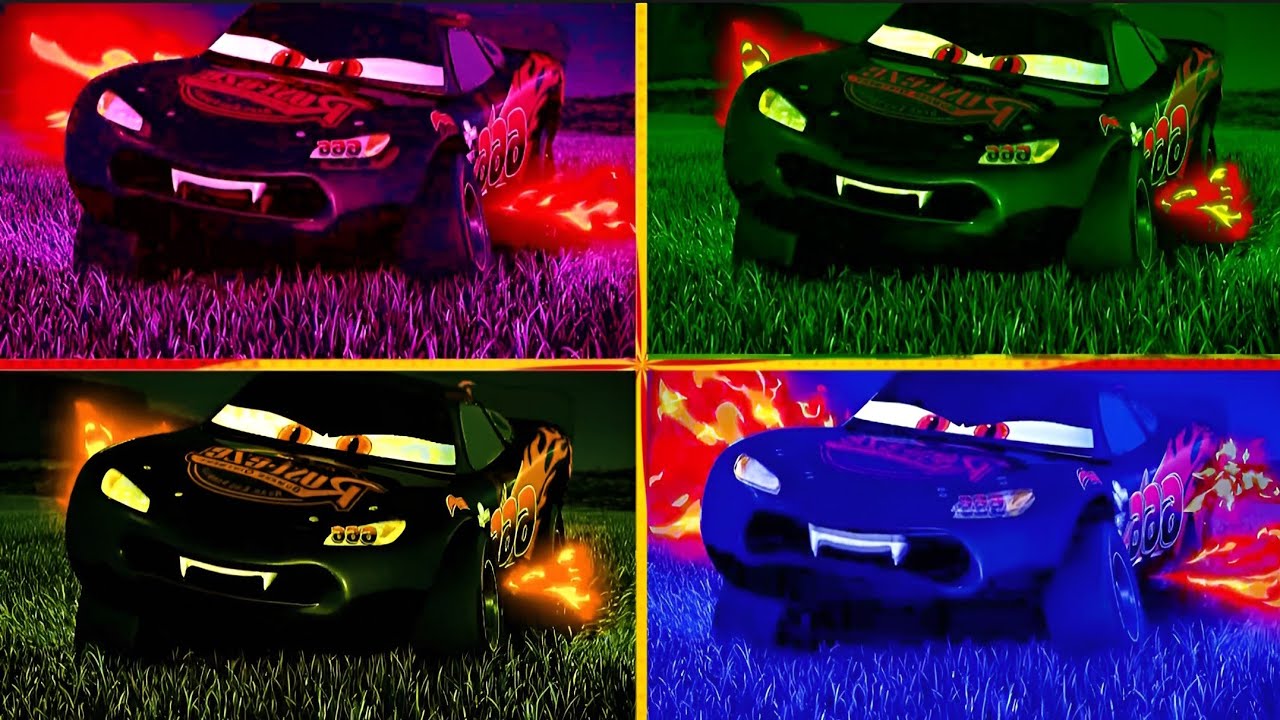 EVIL Lightning McQueen Eater Coffin Dance  Song Cover