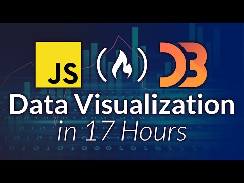 Data Visualization with D3, JavaScript, React  Full Course [2021]