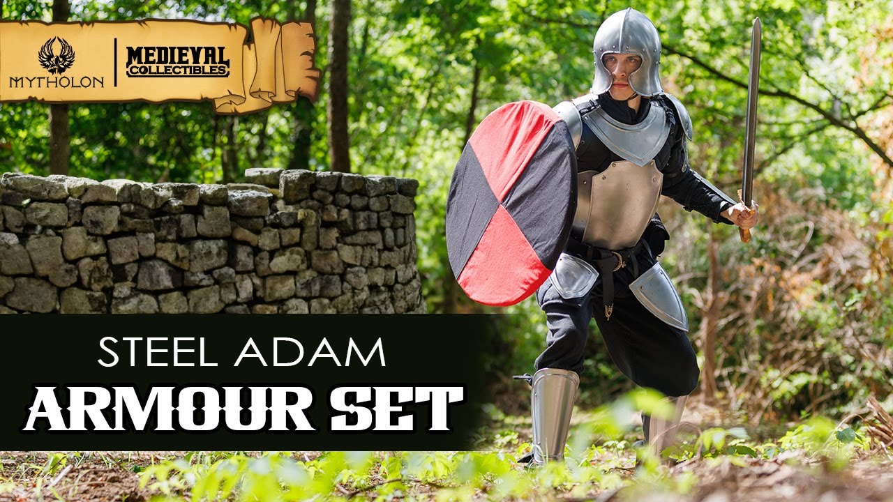 How to Wear the Steel Adam Armour Set | Medieval Collectibles