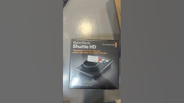 The brand NEW Hyperdeck Shuttle HD