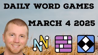 March 4 2025 - Connections, Strands, NYT Mini Crossword and Amazing Word Games