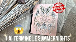 I FINALLY finished Summer Nights 😱 [Completed coloring book] | Hanna Karlzon Guide