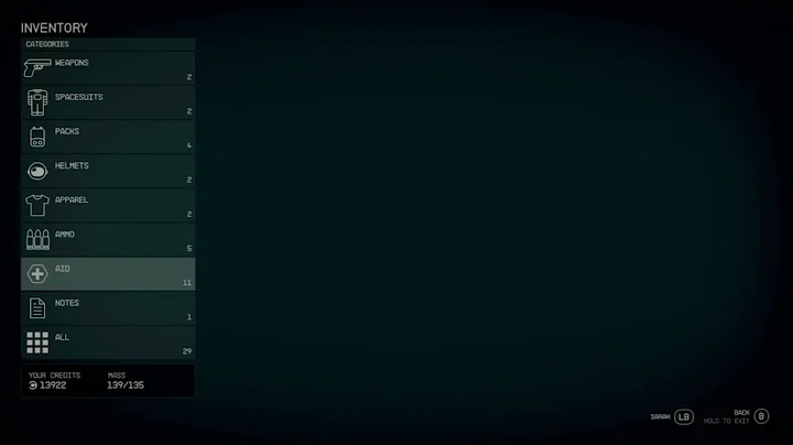 Fix for Your Carrying Too Much Weight and Can't Fast Travel - Starfield