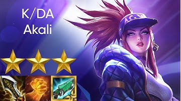 K/DA Akali 3-Star (TFT Hyper Roll)