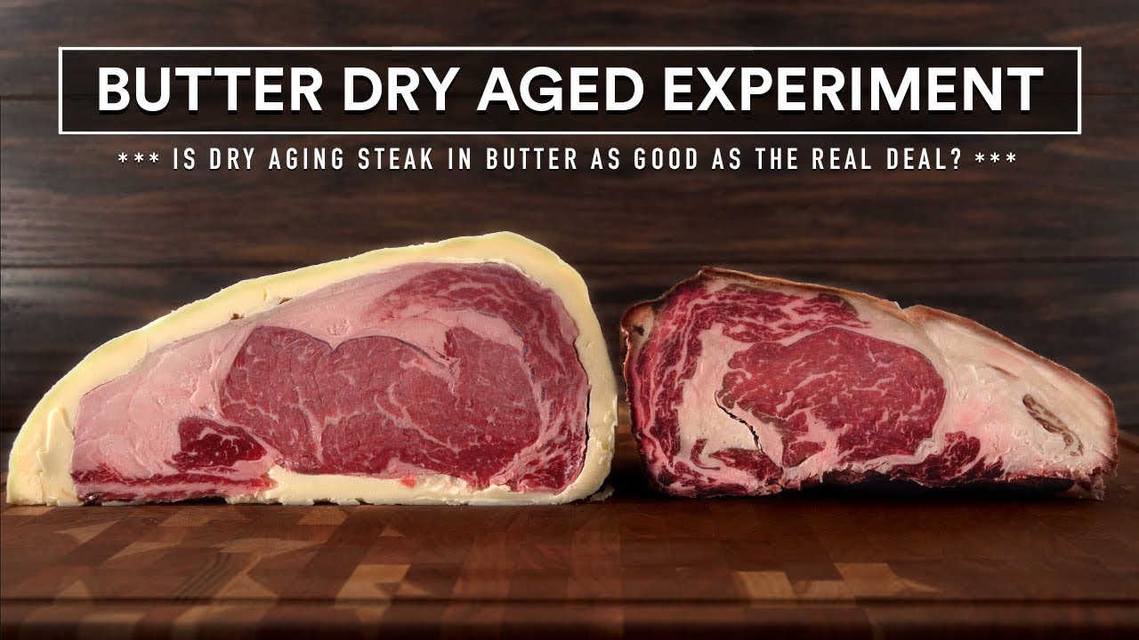 60 Days BUTTER DRY AGED Experiment vs Real Dry Aged Steaks! - YouTube