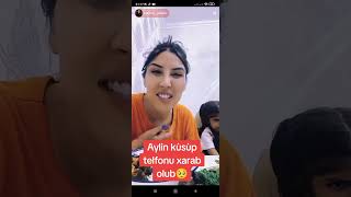 Aylin Kusup Telefonu Xarab Olub - Leman Tiktok Official