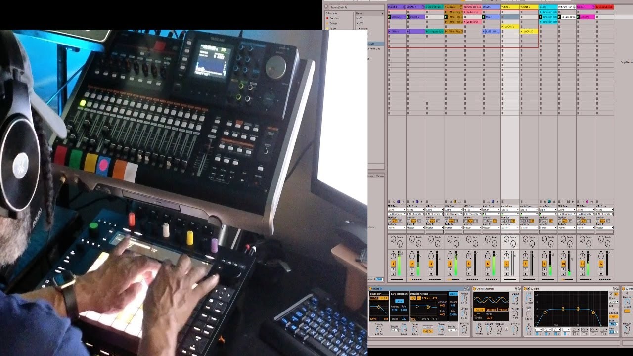 Jam session with Ableton Push 2 & 3 - YouTube
