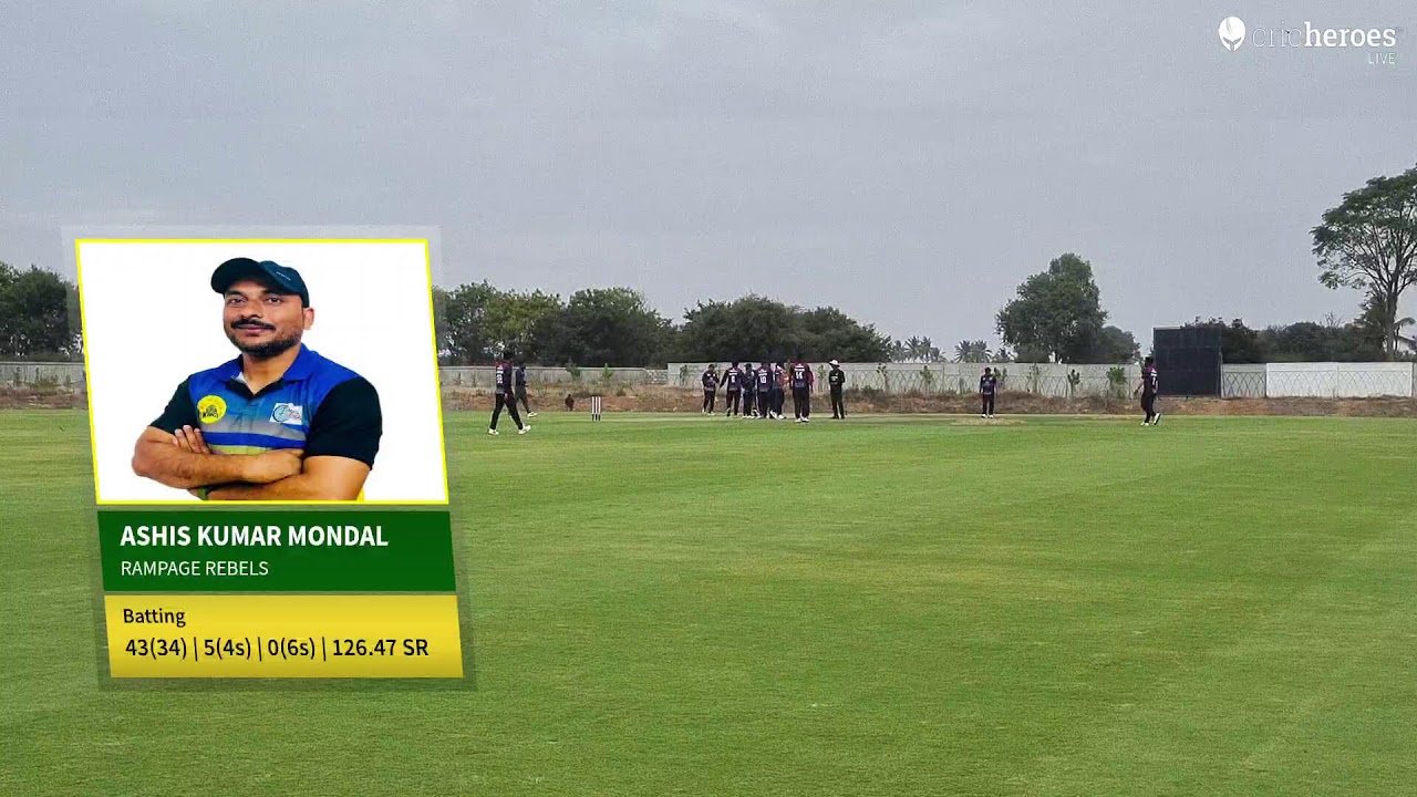 Red Devil Riders Cricket Club vs Rampage Rebels live cricket match | Finsbury Premier League- Season