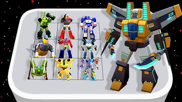Merge Robot Rise Battle_ Insect Robots vs Monster Animals Robots, Merge Master Fusion War, New Game