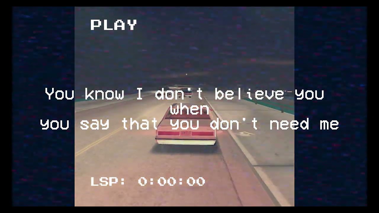 The Human League don't you want me, GTA Vice City GMV Lyric Video