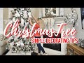 HOW TO DECORATE YOUR CHRISTMAS TREE LIKE A PROFESSIONAL / 10 SIMPLE CHRISTMAS TREE DECORATING TIPS