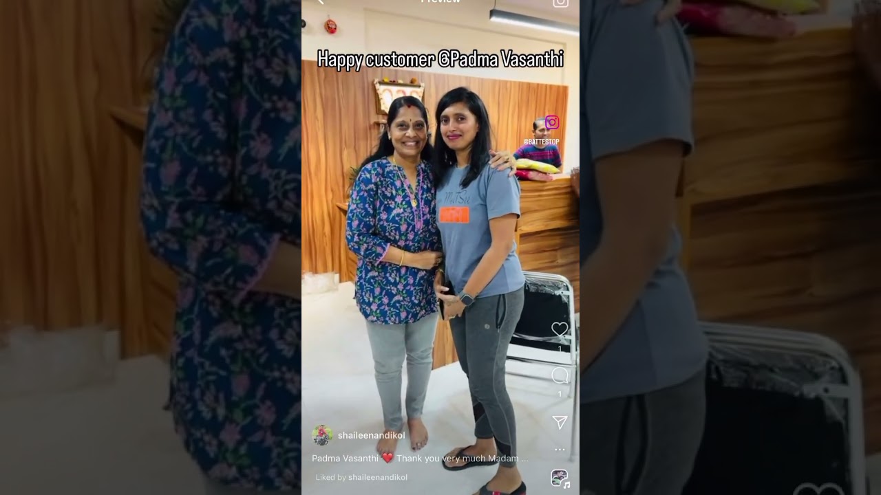 Padma Vasanthi Legendary Actress.Thank you so much Madam for visiting us! Happy and proud to see you