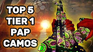 Top 5 Pack-A-Punch Camos In Black Ops 6 Tier 1
