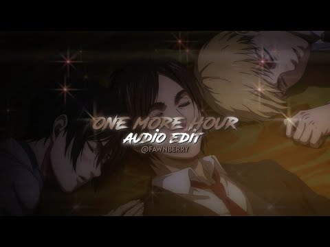 One More Hour(I did for love) - Tame Impala || Edit audio