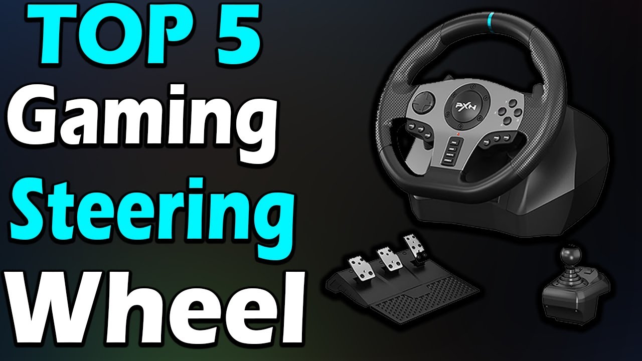 TOP 5 Best Gaming Steering Wheel Review In 2024 