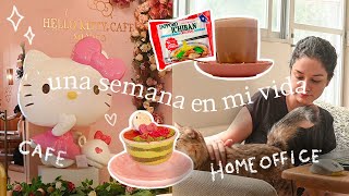 Una semana en mi vida: minisuper japonés, hello kitty café, trabajo remoto, mercado