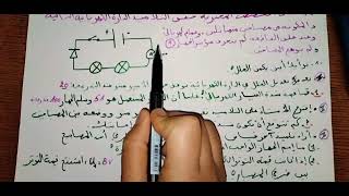 تمرين من فرض فيزياء للفصل2 للسنة3متوسط(الشدة والتوتر الكهربائيين)