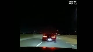 C7 Corvette enters ghost mode running from the police